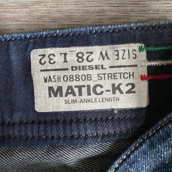 Diesel Women's Slim Mid-Ankle Jeans Size 28 Premium - Picture 4 of 9
